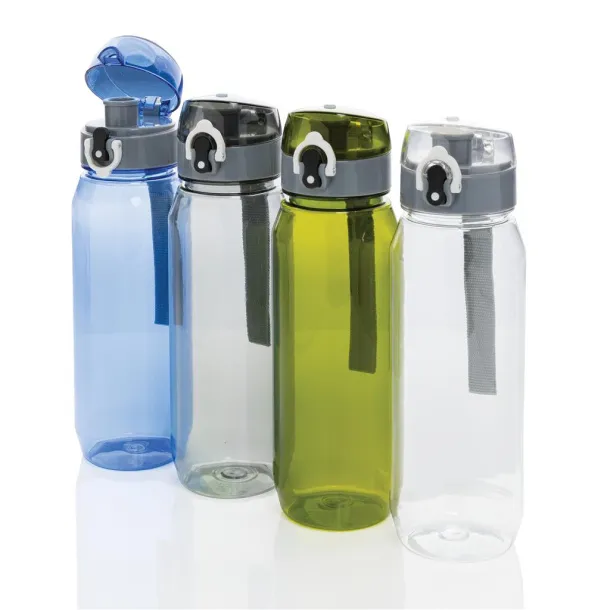  Yide RCS Recycled PET leakproof lockable waterbottle 800ML - XD Collection Transparent 