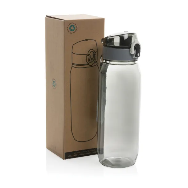  Yide RCS Recycled PET leakproof lockable waterbottle 800ML - XD Collection Black 