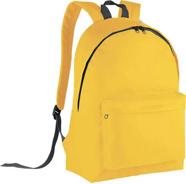  CLASSIC BACKPACK - Kimood Yellow Tamno siva