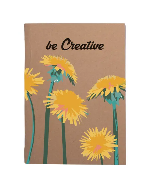 CreaNote Eco personalizirani notes, A6 Prirodna