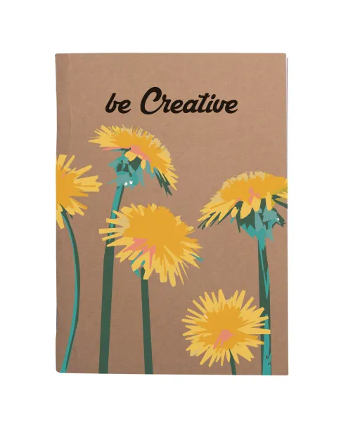 CreaNote Eco personalizirani notes, A6 Prirodna