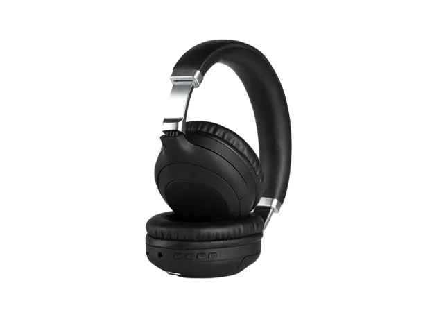 SUPERSONIC Foldable wireless headphones - PIXO Black