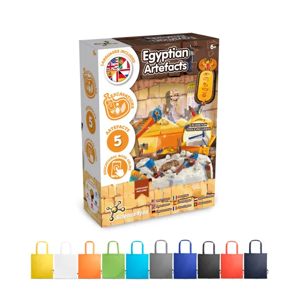 Ancient Egypt Excavation Kit V Educational game supplied with a 190T folding gift bag