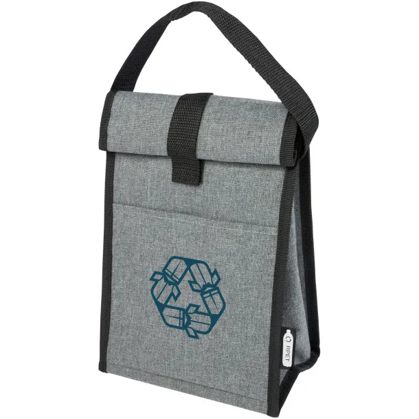 Reclaim 4-can RPET cooler bag - Unbranded Heather grey