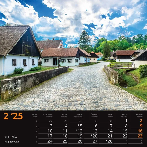  "SEOSKA IDILA" color calendar Color