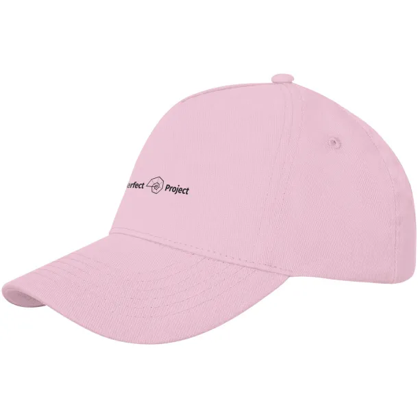 Doyle 5 panel cap - Elevate Life Light pink