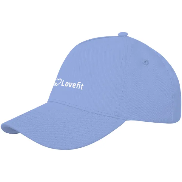 Doyle 5 panel cap - Elevate Life Light blue