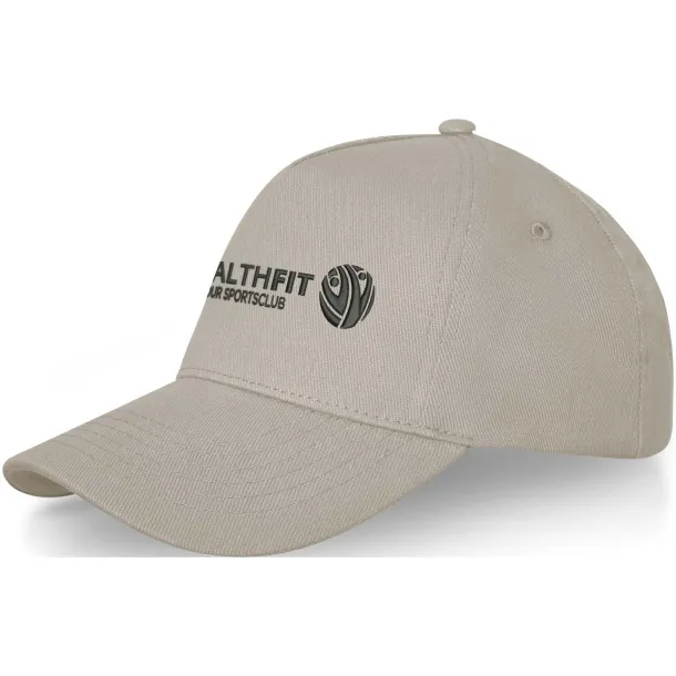 Doyle 5 panel cap - Elevate Life Oatmeal