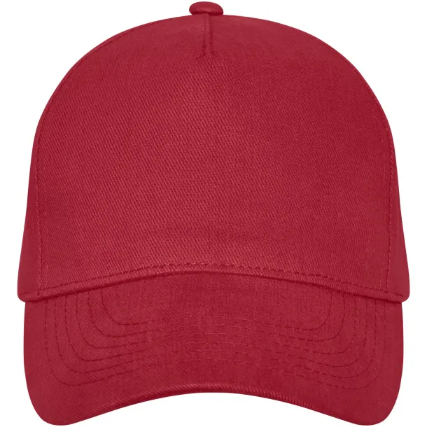 Doyle 5 panel cap - Elevate Life Red