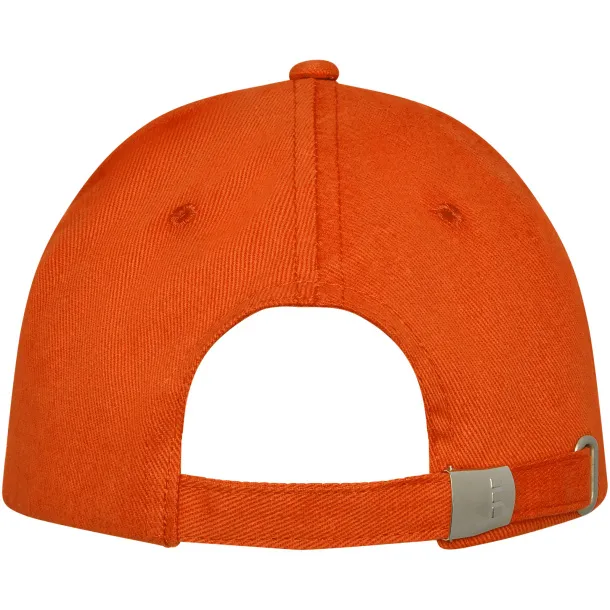 Doyle 5 panel cap - Elevate Life Orange