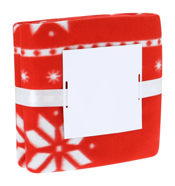 Vetrax RPET Christmas blanket Red