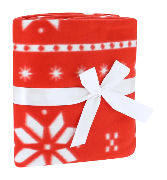 Vetrax RPET Christmas blanket Red