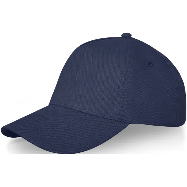 Doyle 5 panel cap - Elevate Life Navy Blue