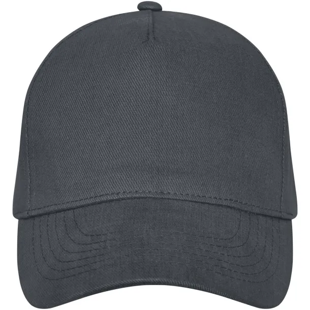 Doyle 5 panel cap - Elevate Life Storm grey