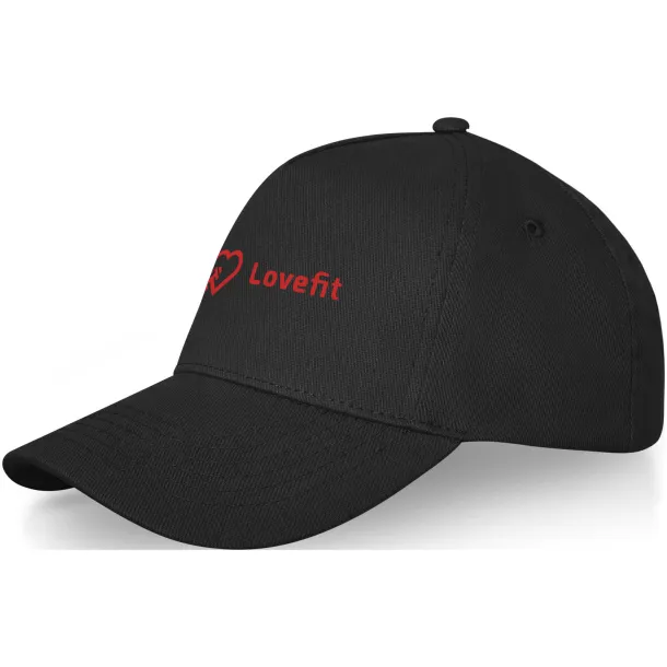 Doyle 5 panel cap - Elevate Life Crna