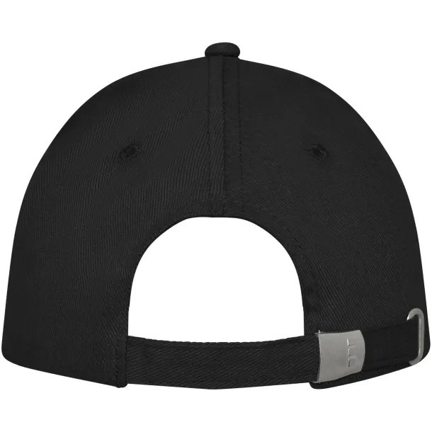 Doyle 5 panel cap - Elevate Life Solid black