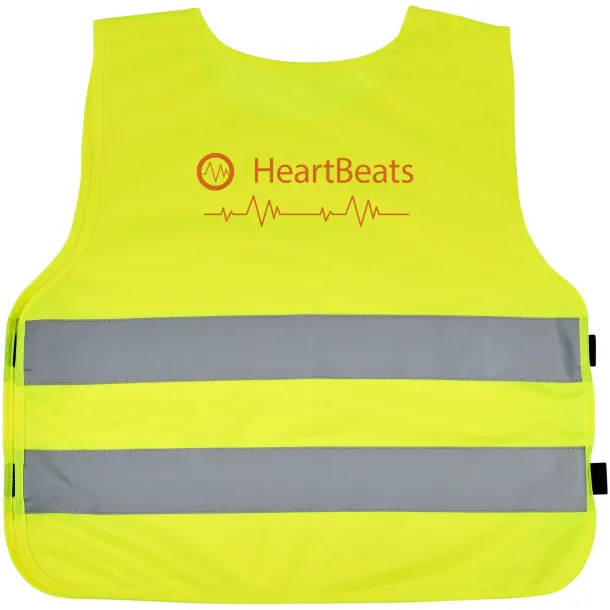 Odile XXS safety vest with hook&loop for kids age 3-6 - RFX™ Neon yellow