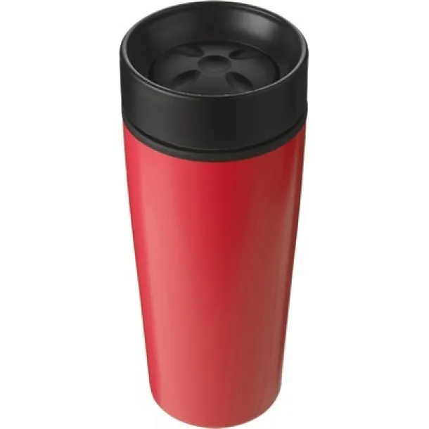  Travel mug 450 ml red