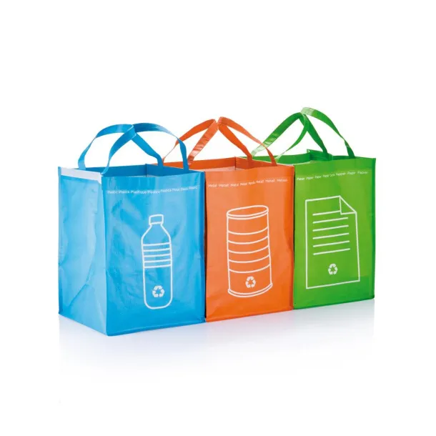  3pcs recycle waste bags - XD Collection Green 