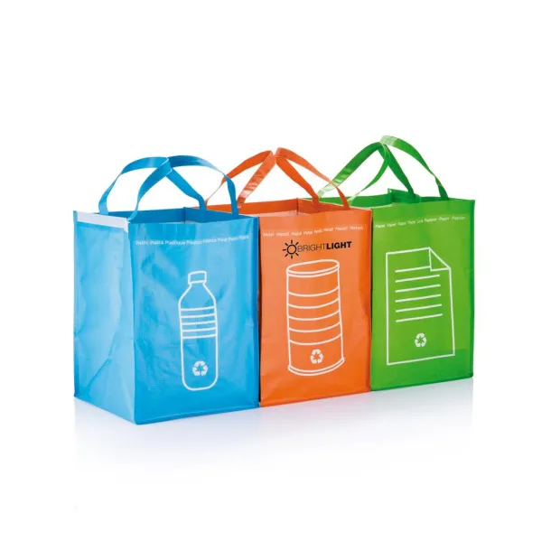  3pcs recycle waste bags - XD Collection Green 