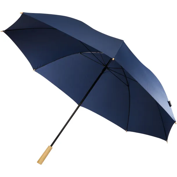 Romee 30'' windproof recycled PET golf umbrella - Unbranded Navy Blue