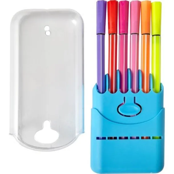  Felt tip pens set Plava