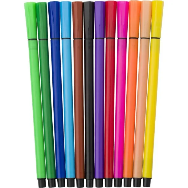  Felt tip pens set Plava