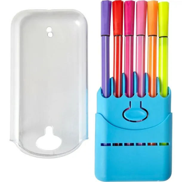  Felt tip pens set Plava