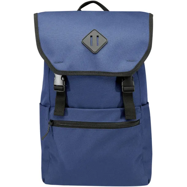 Repreve® Ocean 15" GRS RPET laptop backpack 16L - Elevate NXT Navy Blue