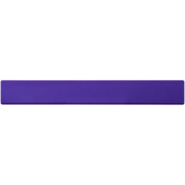 Renzo 30 cm plastic ruler Purple