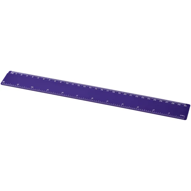 Renzo 30 cm plastic ruler - Unbranded Purple