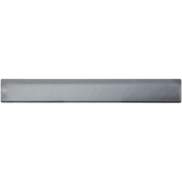 Renzo 30 cm plastic ruler Silver