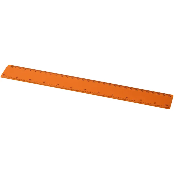 Renzo 30 cm plastic ruler - Unbranded Orange