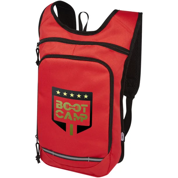 Trails GRS RPET outdoor backpack 6.5L Red