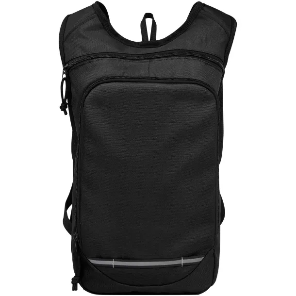 Trails GRS RPET Ruksak za slobodno vrijeme, 6.5L - Unbranded Solid black