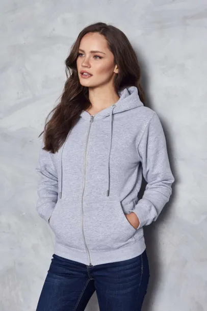  ORGANIC ZOODIE - 280 g/m² - Just Hoods Heather Grey