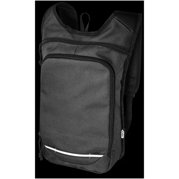 Trails GRS RPET outdoor backpack 6.5L - Unbranded Solid black