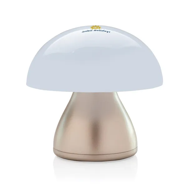  Luming USB punjiva stolna svjetiljka od RCS reciklirane plastike - XD Collection bronze