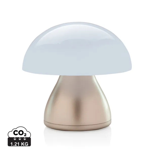  Luming RCS recycled plastic USB re-chargeable table lamp - XD Collection bronze