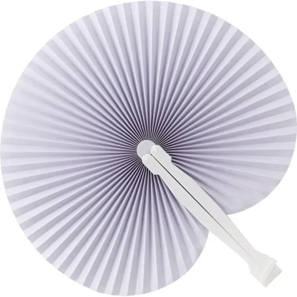  Hand fan Bijela