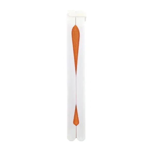  Hand fan orange