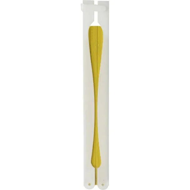  Hand fan yellow