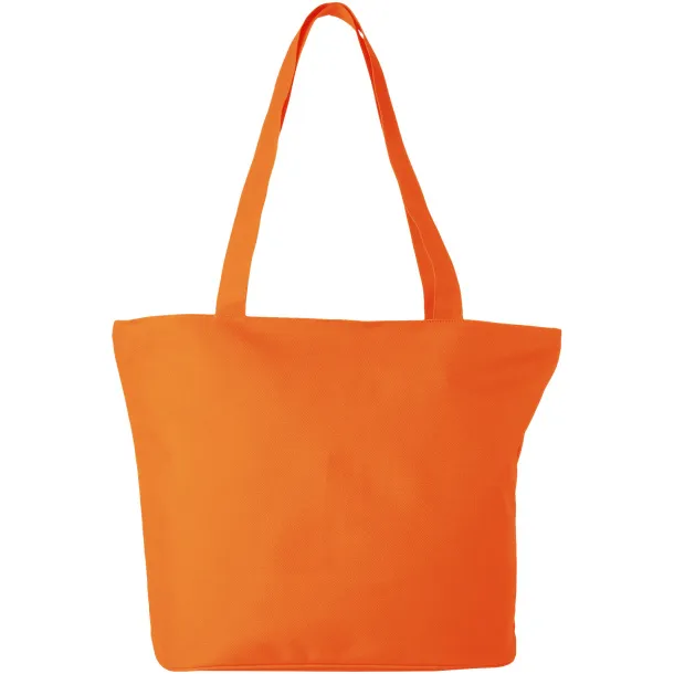 Panama zippered tote bag Orange