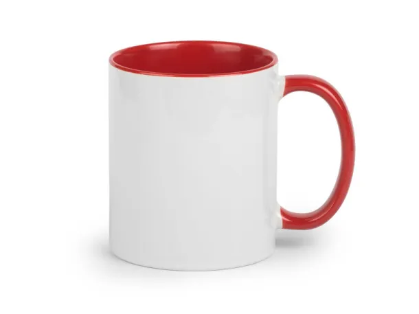 MIA sublimation mug - CASTELLI Red