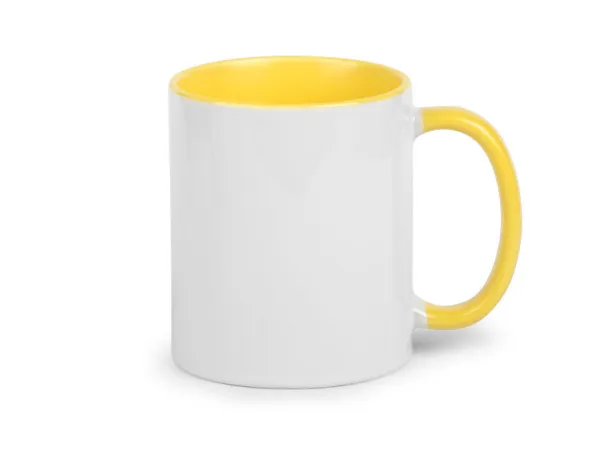 MIA sublimation mug - CASTELLI Yellow