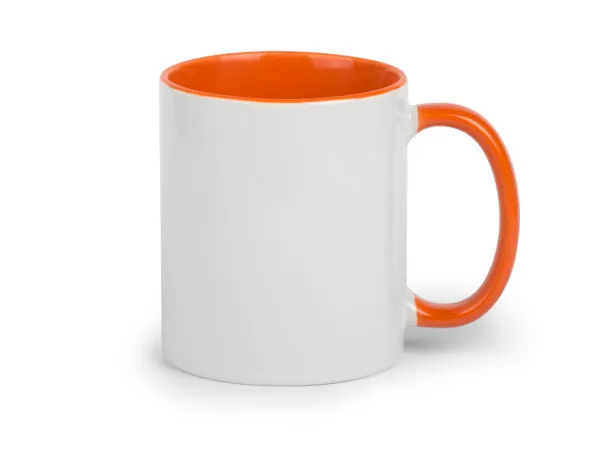 MIA sublimation mug - CASTELLI Orange