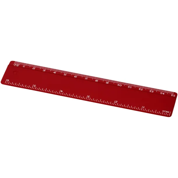 Renzo ravnalo duljine 15cm - PF Manufactured Crvena