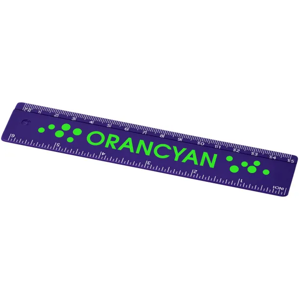 Renzo 15 cm plastic ruler Purple