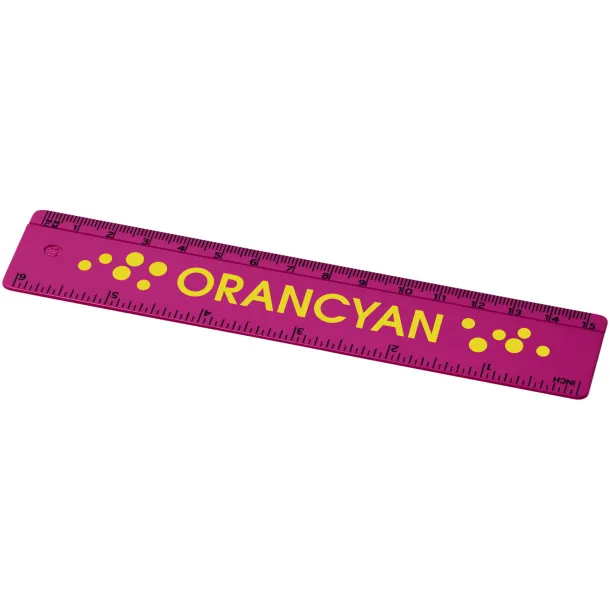 Renzo ravnalo duljine 15cm - PF Manufactured Magenta