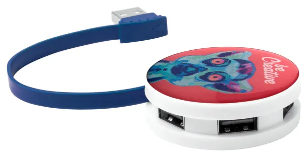 Niyel USB hub Blue White